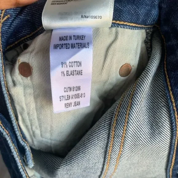 AGOLDE Remy High Rise Straight in Film - Picture 9 of 12